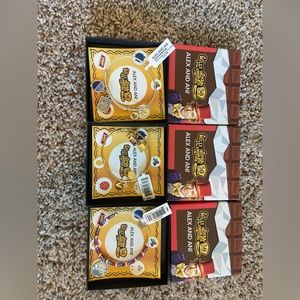 Brand new Alex and Ani Willy wonka bracelets set of 3